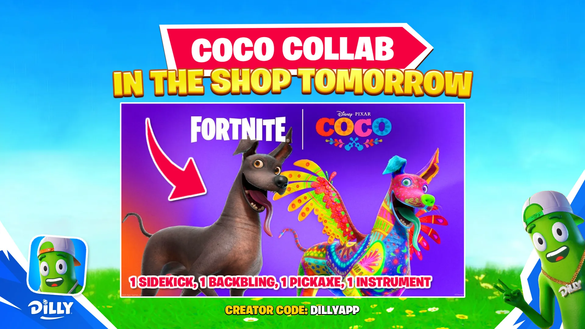 FORTNITE x COCO TOMORROW 🪅