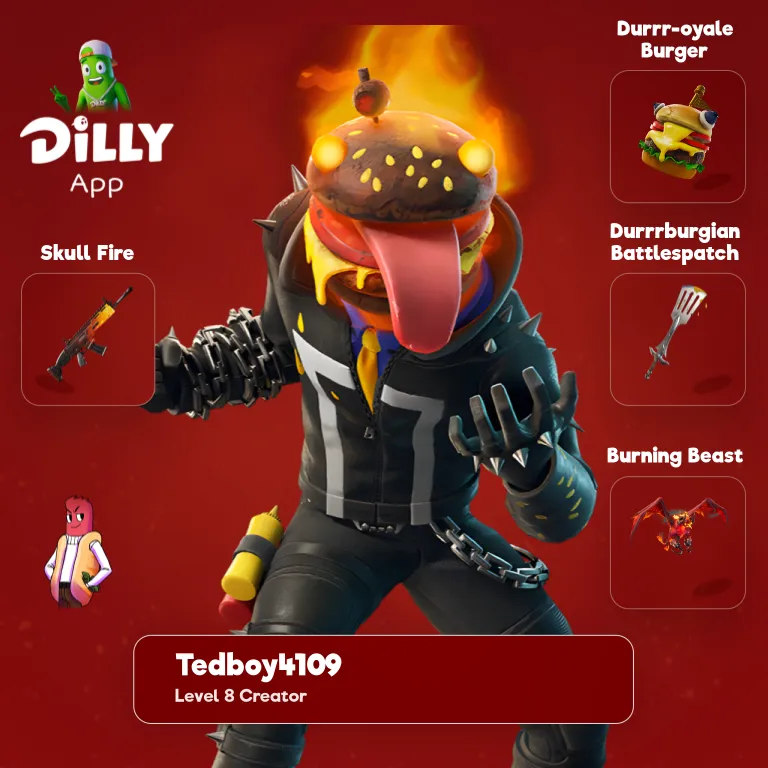 Durrr-oyale Burger combo by Tedboy4109