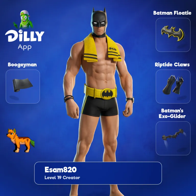 Beach Bod Batman combo by esam820