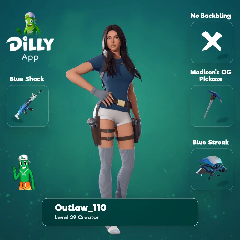 Madison's OG Pickaxe combo by Outlaw_110