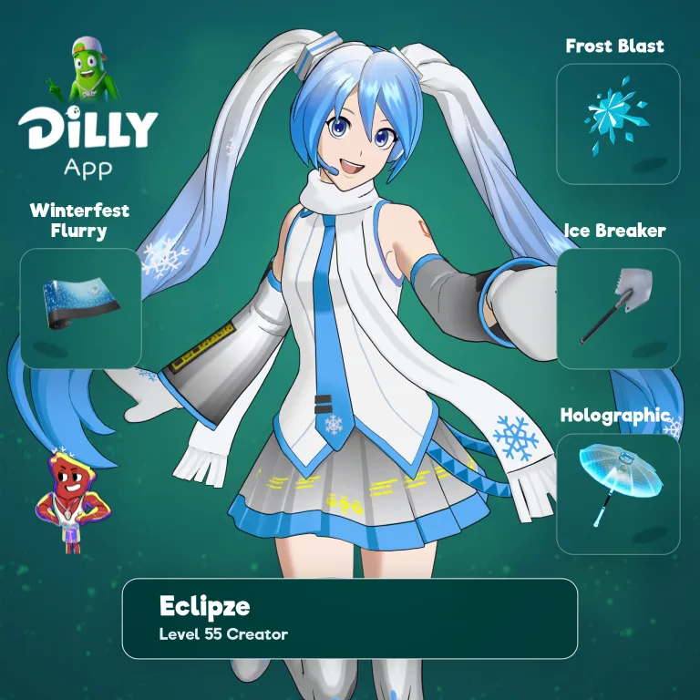Snow Miku combo by Eclipze