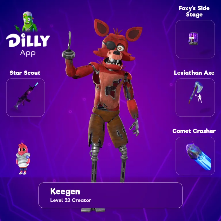 Foxy's Side Stage combo by Keegen