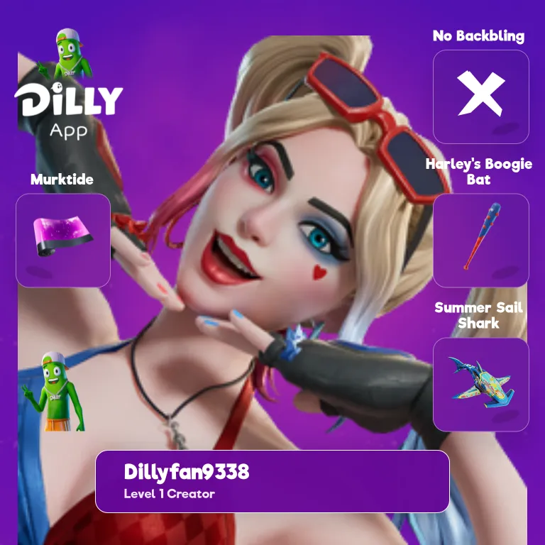 Harley's Boogie Bat combo by DillyFan933882