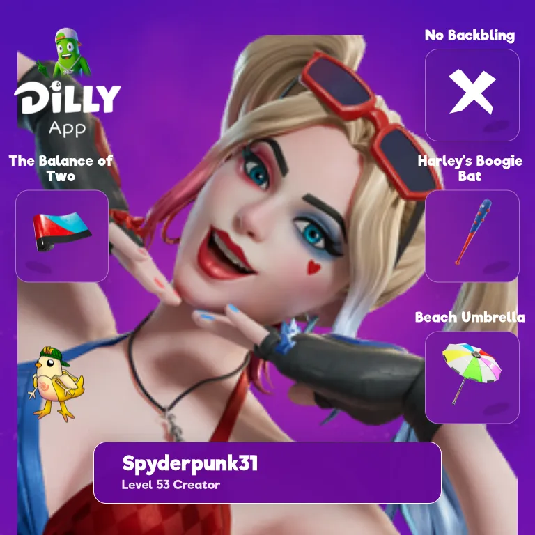 Harley's Boogie Bat combo by SpyderpunK317