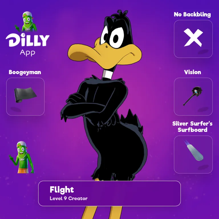 Daffy Duck combo by FLIGHT