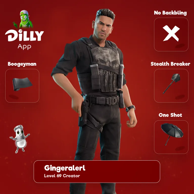 The Punisher combo by GingerAle_FN