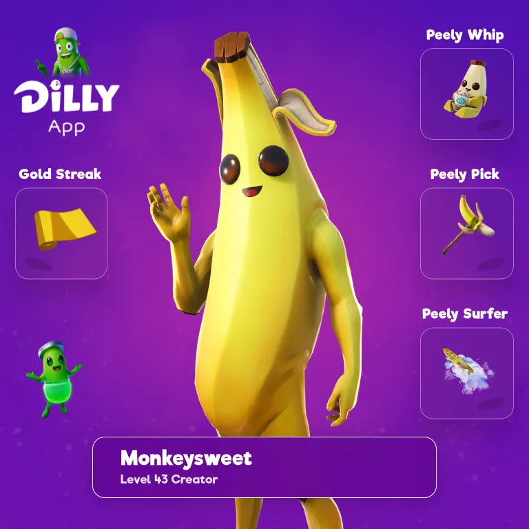 Peely Surfer combo by monkeysweet