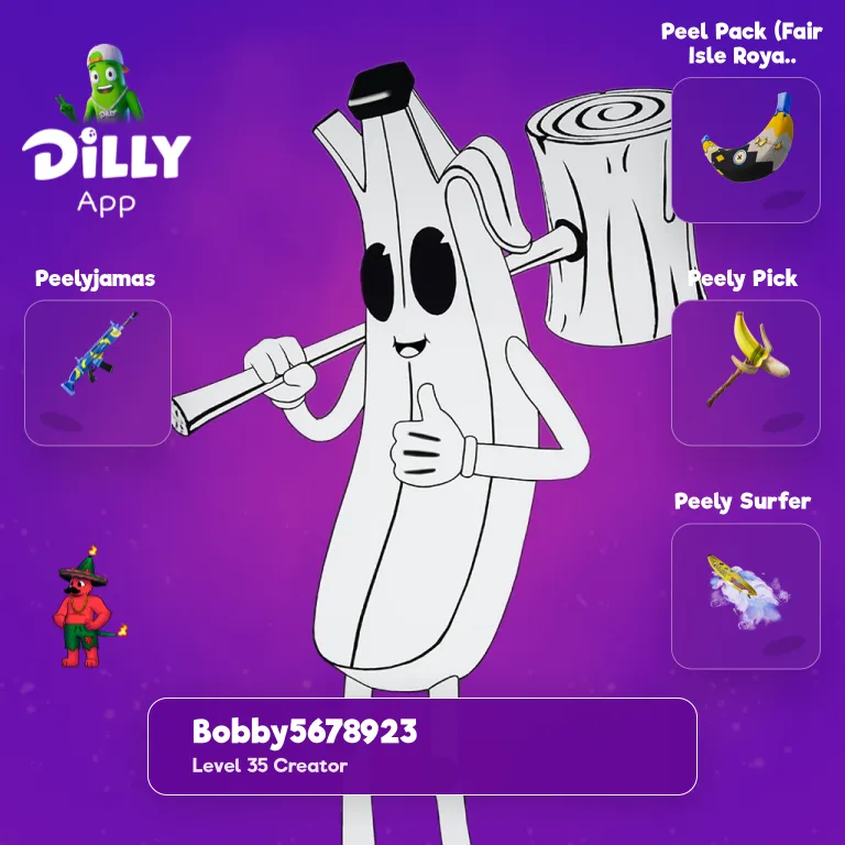 Peely Surfer combo by Bobby5678923