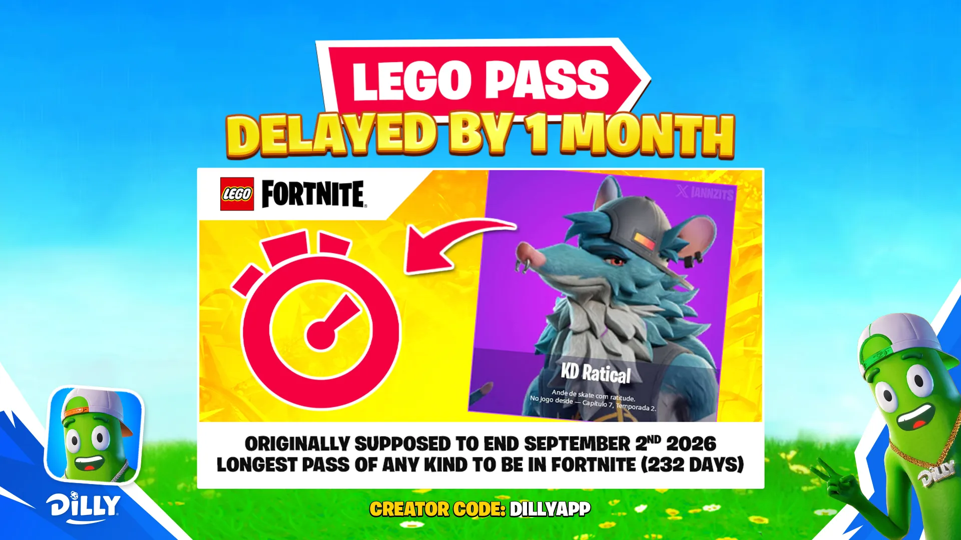 LEGO Pass DELAYED 🧱