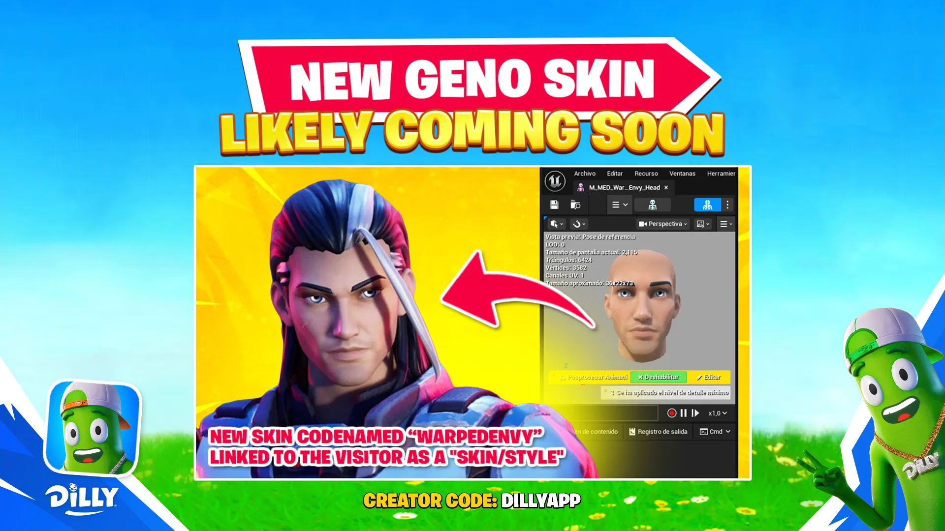 NEW GENO SKIN LEAKED 🧬