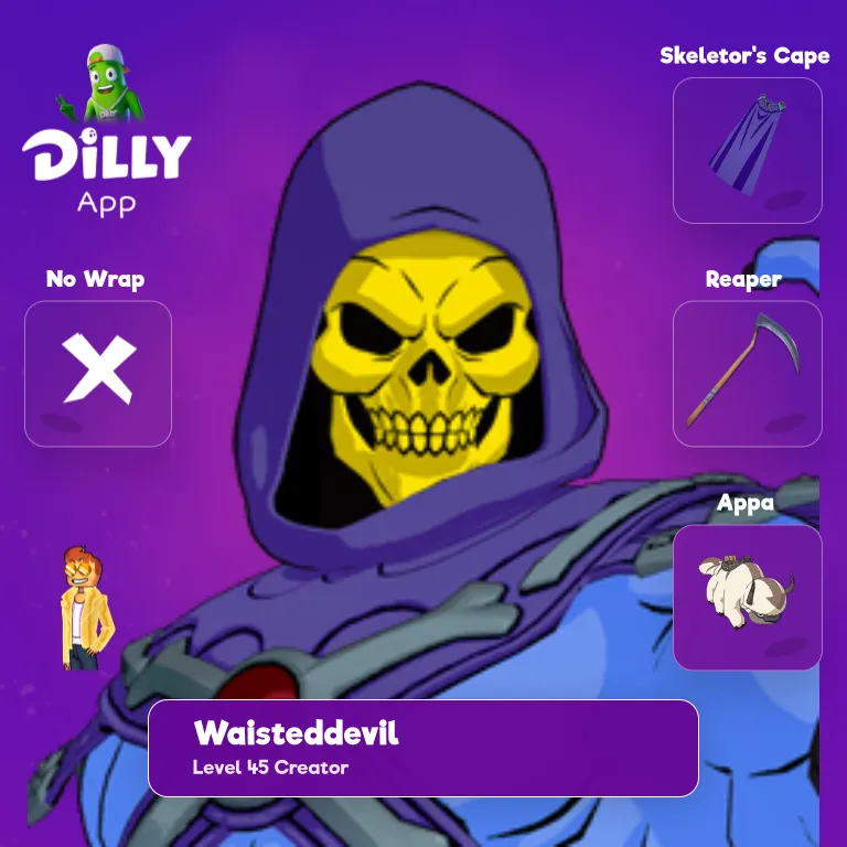 Skeletor's Cape combo by waisteddevil