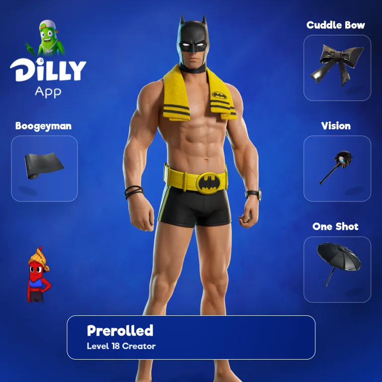 Beach Bod Batman combo by PRErolled