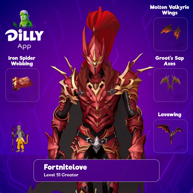 Blood-Red Commander Igris combo by Fortnitelover286