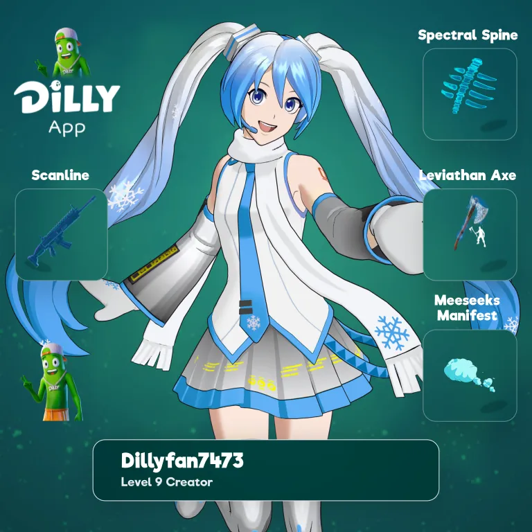 Snow Miku combo by DillyFan747340