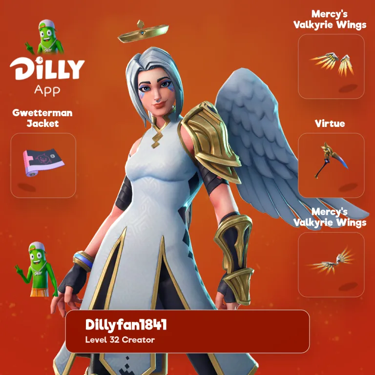 Mercy's Valkyrie Wings combo by DillyFan184168