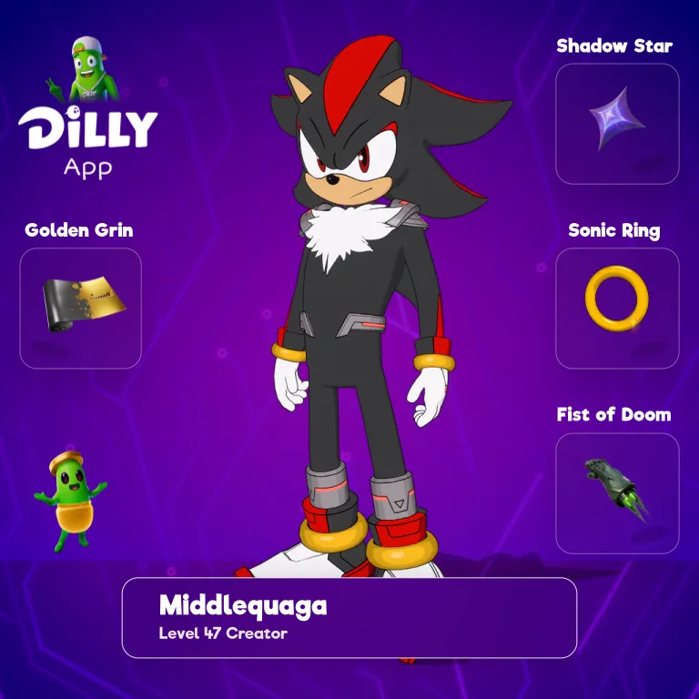 Shadow the Hedgehog combo by Middlequaga