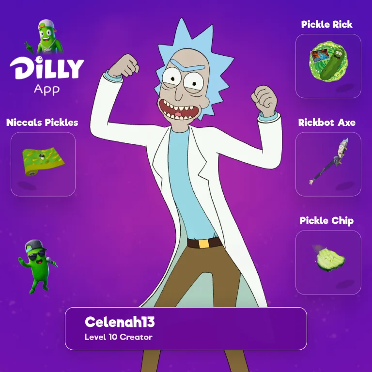 Rickbot Axe combo by CelenaH13