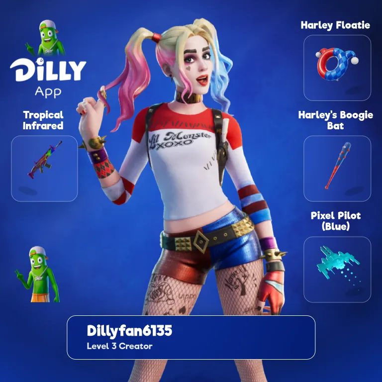 Harley's Boogie Bat combo by DillyFan613513