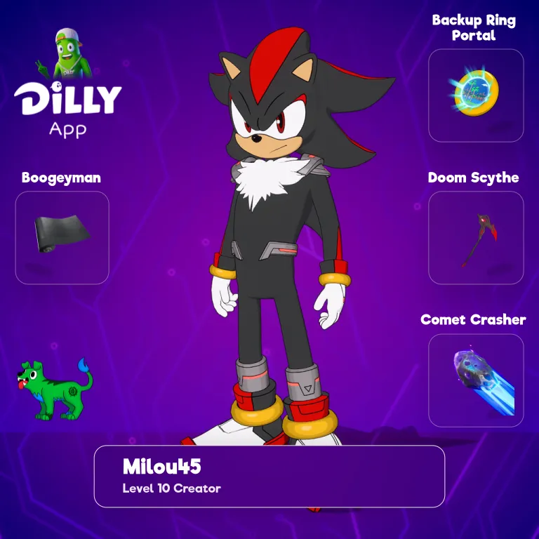 Shadow the Hedgehog combo by Milou45