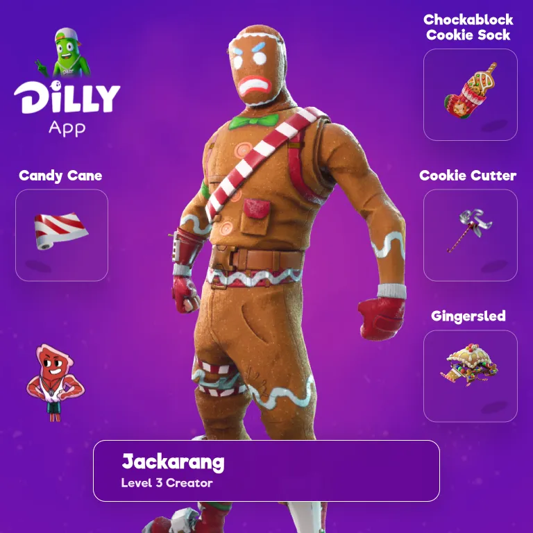 Chockablock Cookie Sock combo by Jackarang