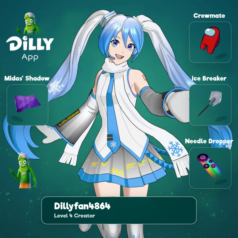 Snow Miku combo by DillyFan486421