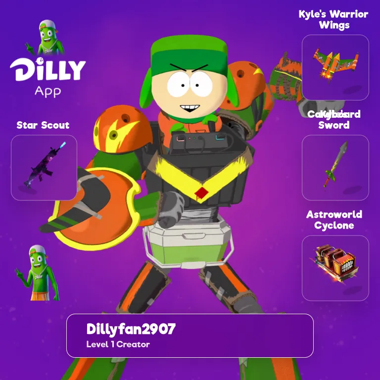 Kyle's Warrior Wings combo by DillyFan290728