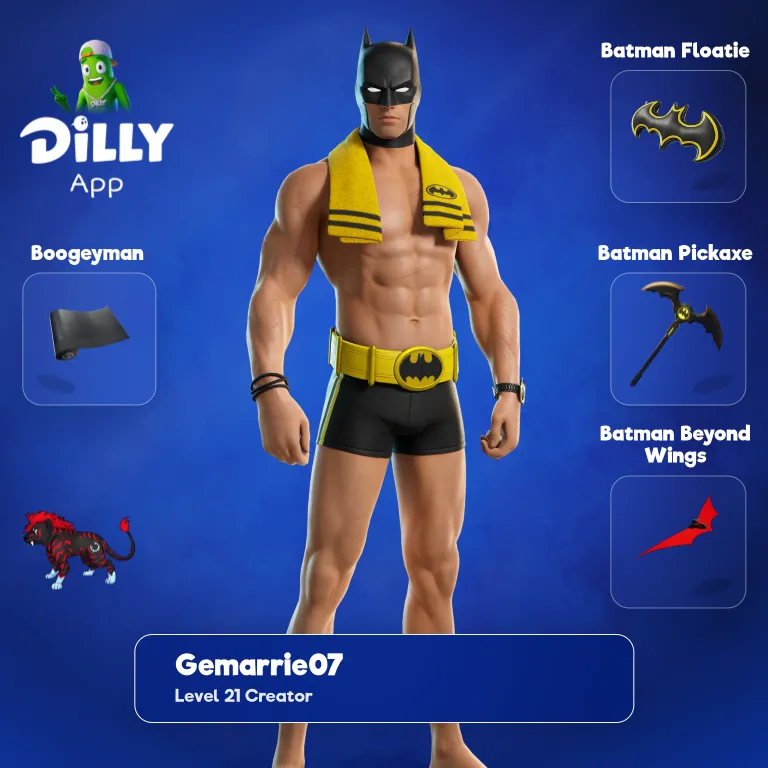 Beach Bod Batman combo by Gemarrie07