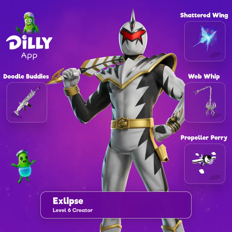 White Dino Ranger combo by Exlipse