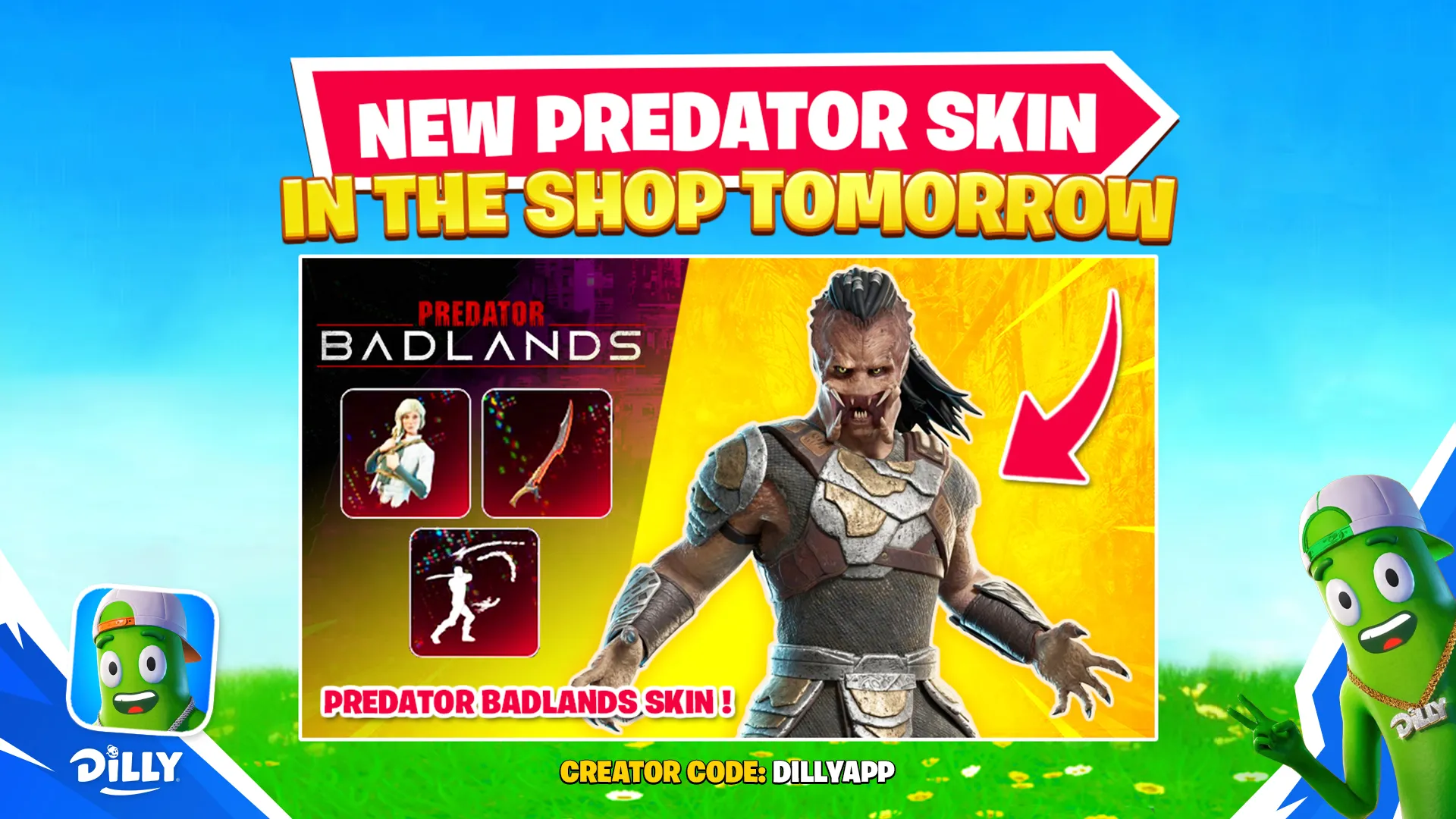 NEW PREDATOR SKIN 👀
