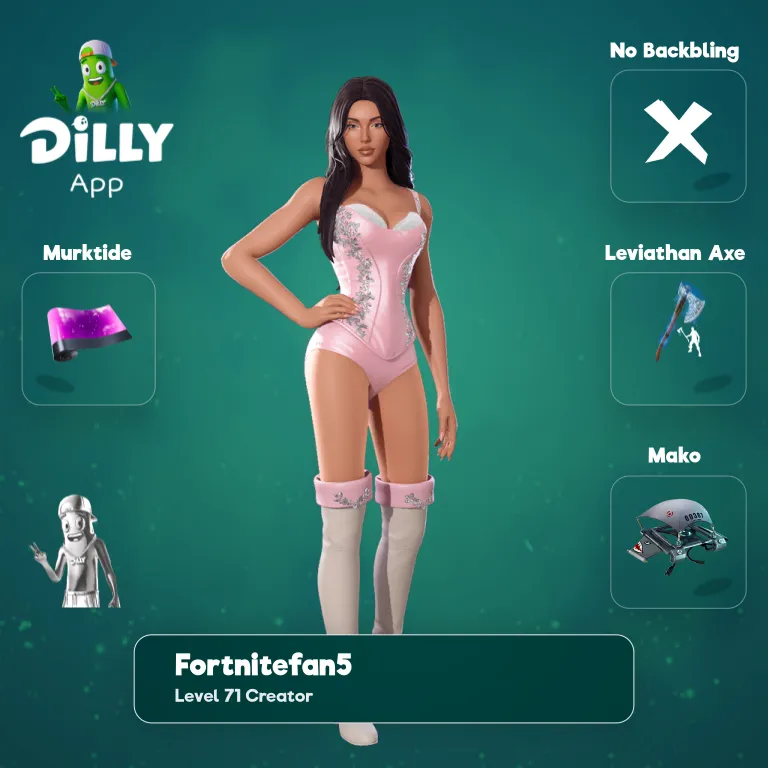 Satin Angel Madison combo by Fortnitefan54