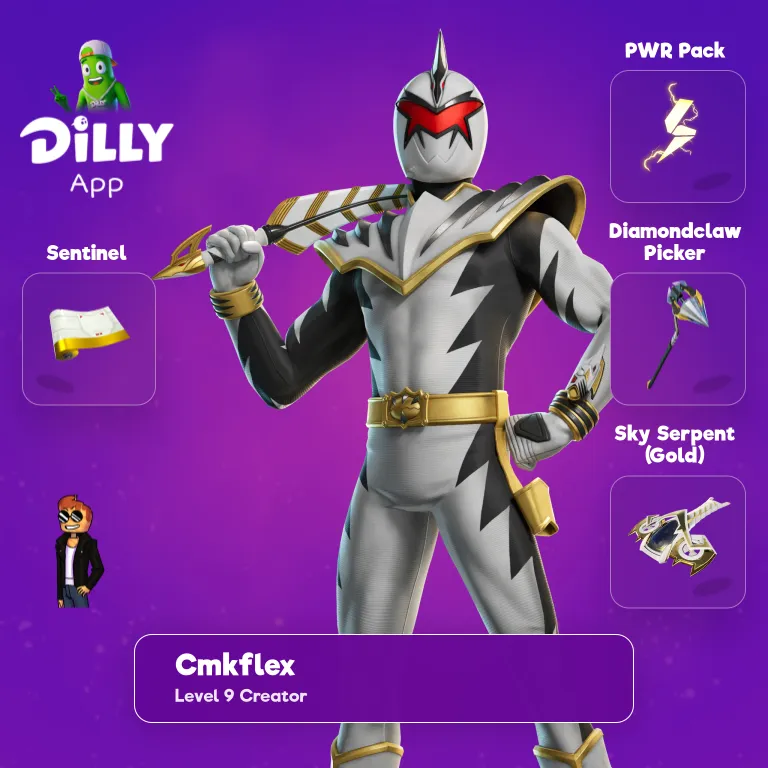 White Dino Ranger combo by CMKFLEX