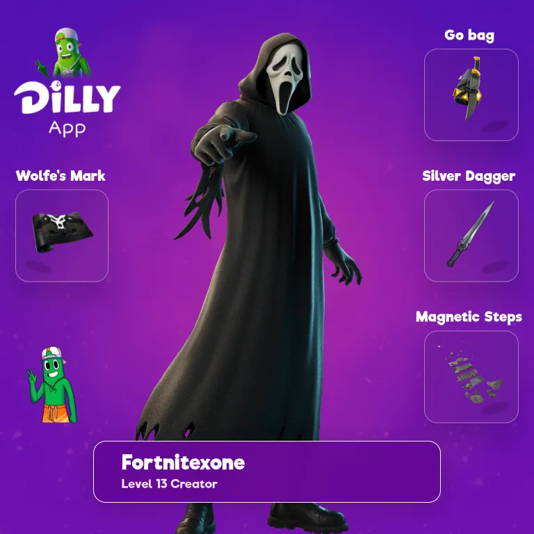 Silver Dagger combo by FortnitexOnepiece