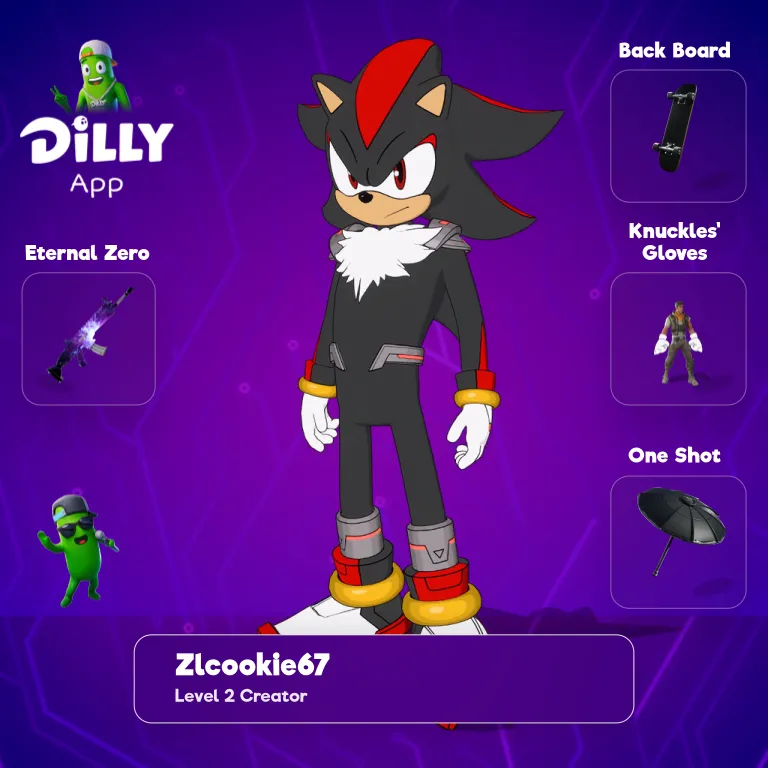 Shadow the Hedgehog combo by Zlcookie67
