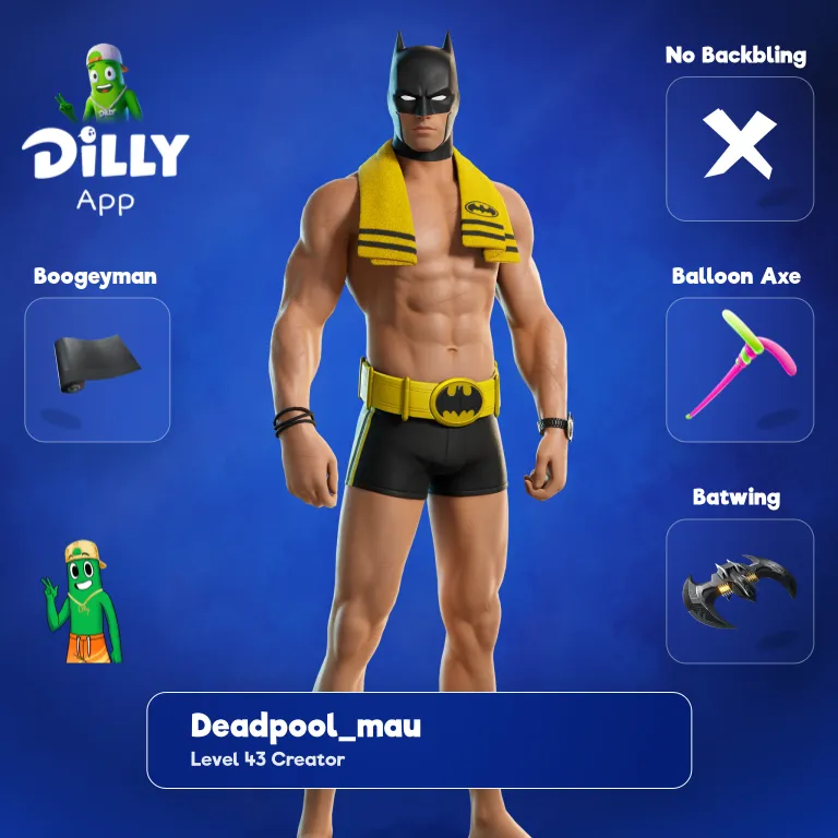 Beach Bod Batman combo by Deadpool_Maurice