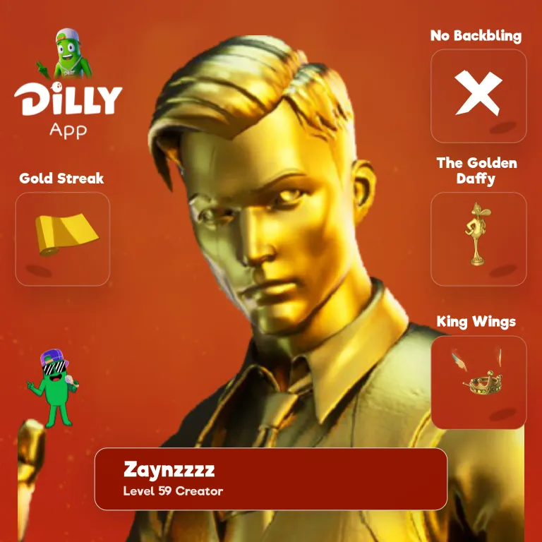 The Golden Daffy combo by zaynzzzz