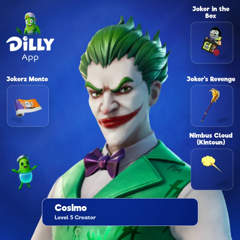 Joker in the Box combo by COSIMO