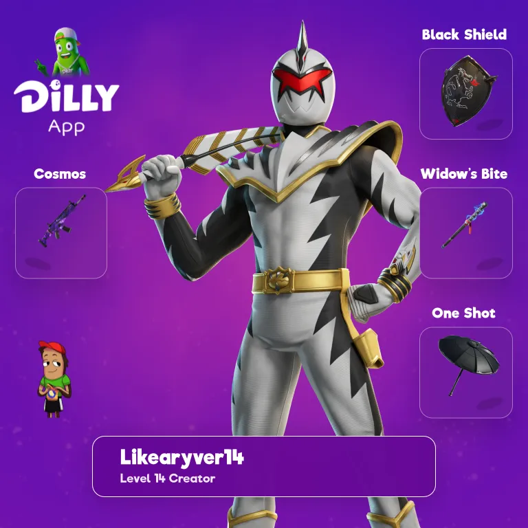 White Dino Ranger combo by Likearyver14