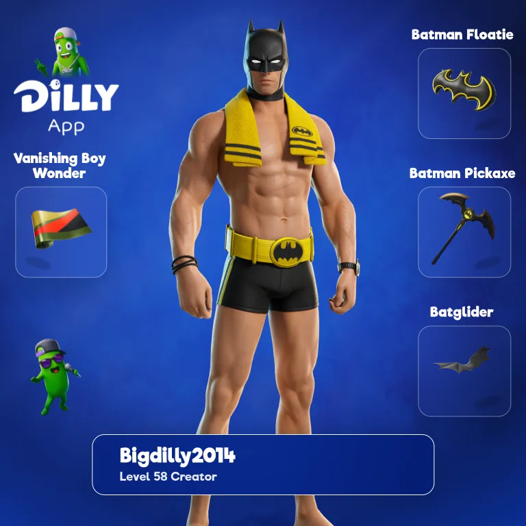 Beach Bod Batman combo by bigdilly2014rock