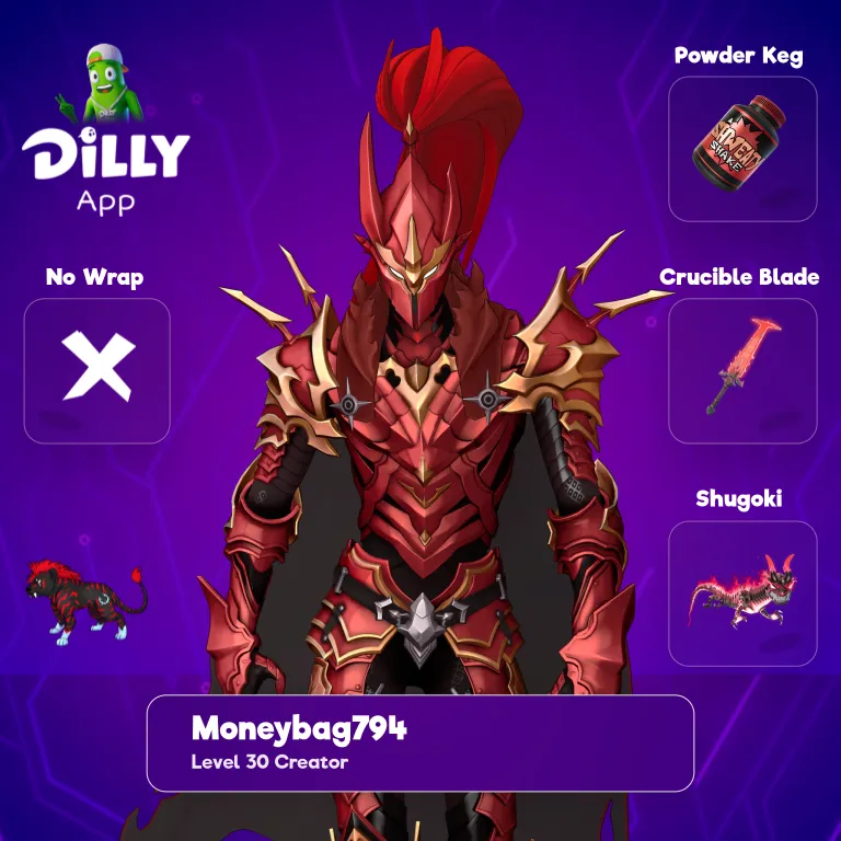 Blood-Red Commander Igris combo by Moneybag748