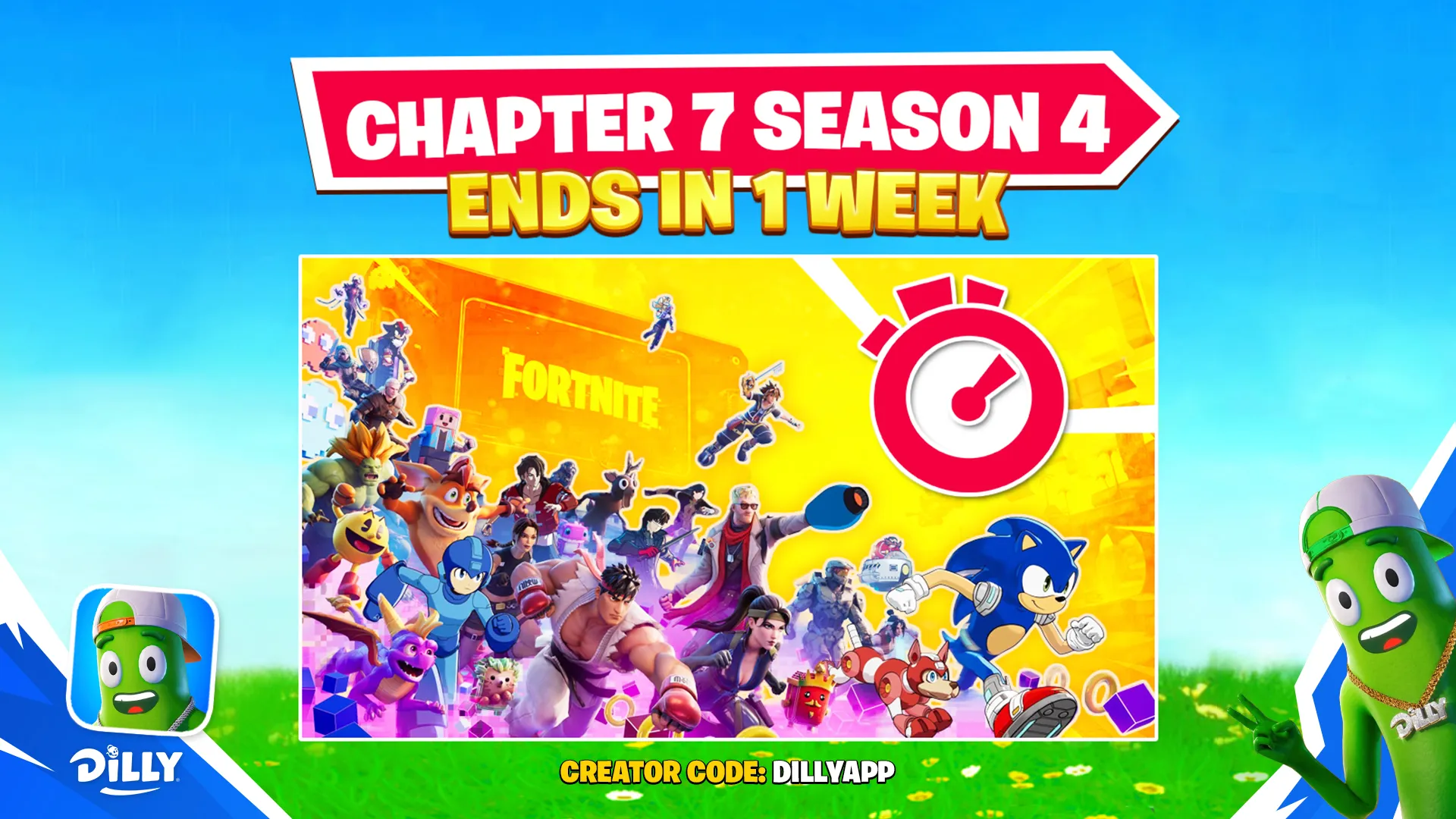 Fortnite Season 4 ENDS Soon ⏰