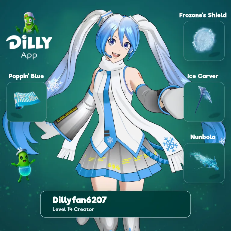 Snow Miku combo by DillyFan620739