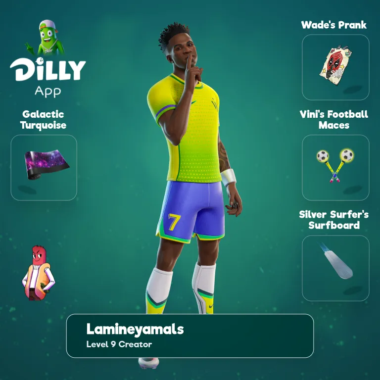 Vini's Football Maces combo by lamineyamalsweat