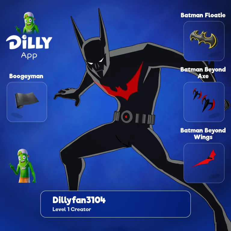 Batman Beyond Wings combo by DillyFan310468
