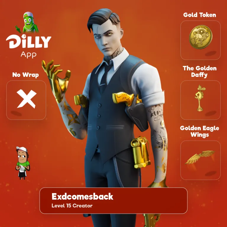 The Golden Daffy combo by EXDCOMESBACK