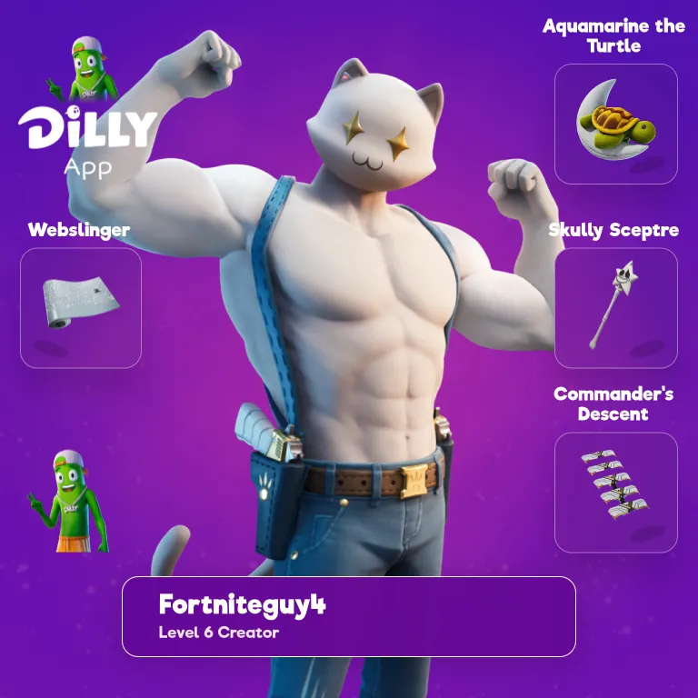 Aquamarine the Turtle combo by fortniteguy465