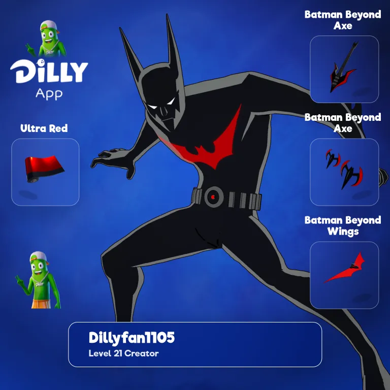 Batman Beyond Wings combo by DillyFan110570