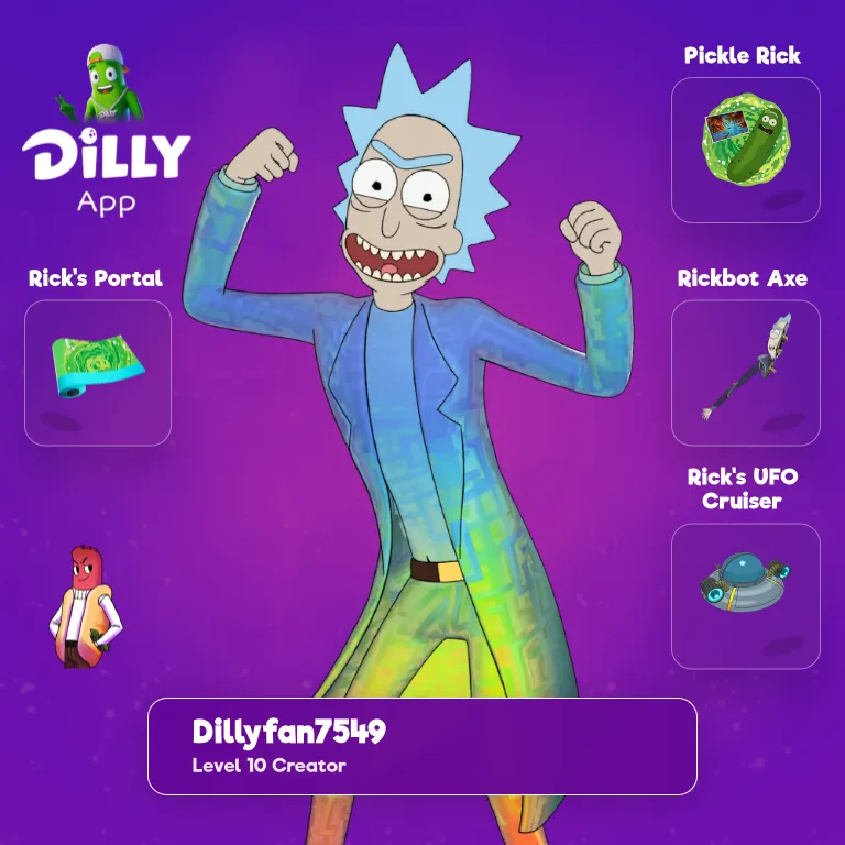 Rickbot Axe combo by DillyFan754994