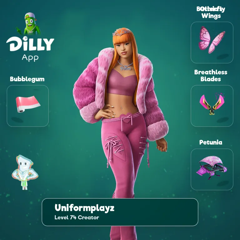 Olivia's Butterfly Wings combo by UniformPlayz139