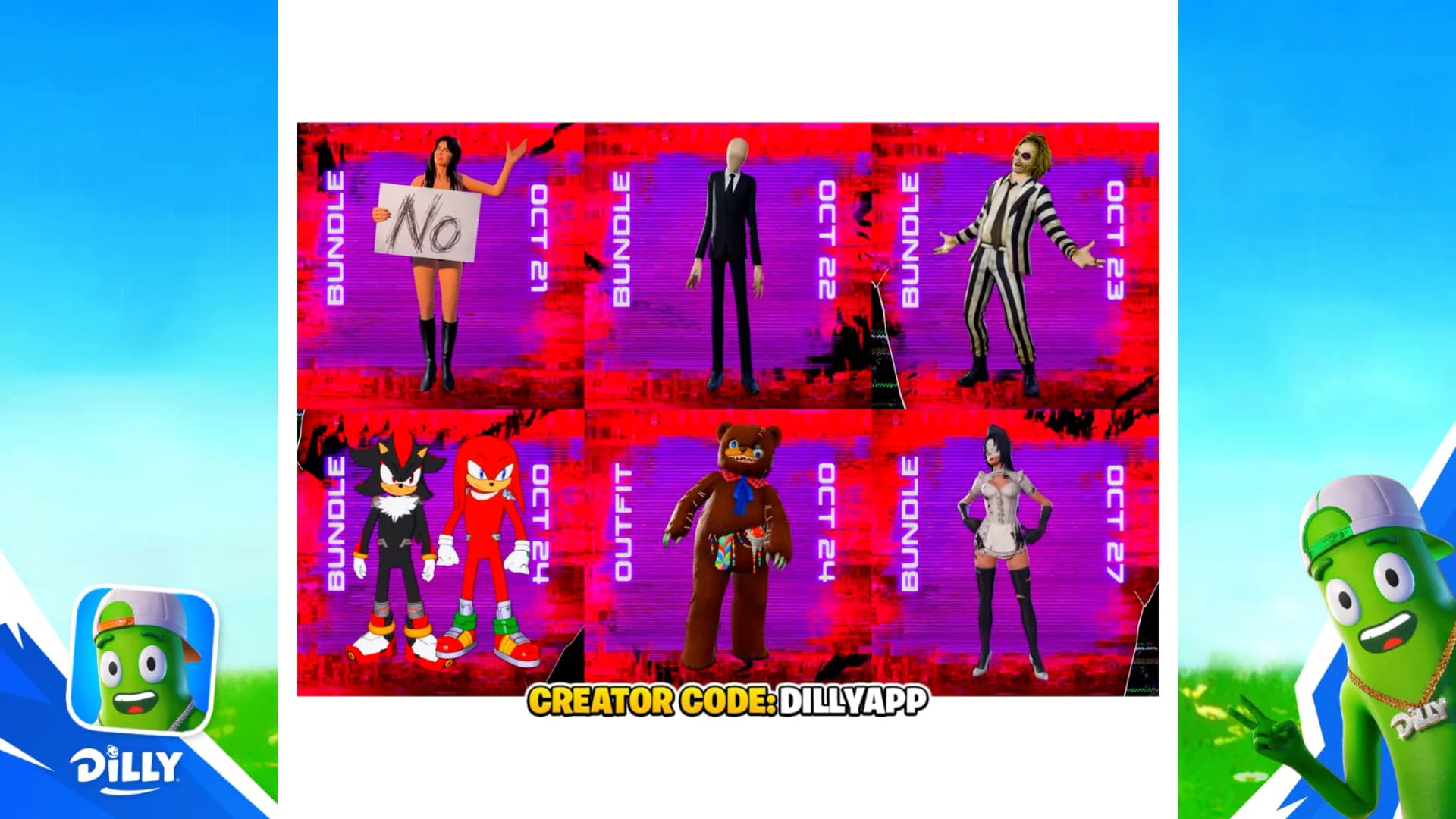 FORTNITEMARES Skins Release Date 🎃