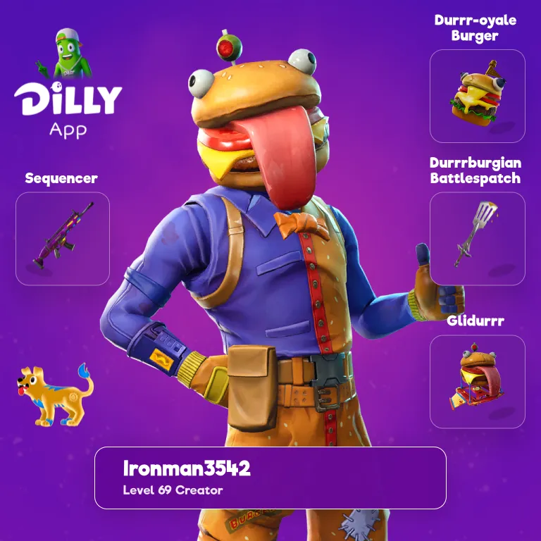 Durrr-oyale Burger combo by Ironman3542
